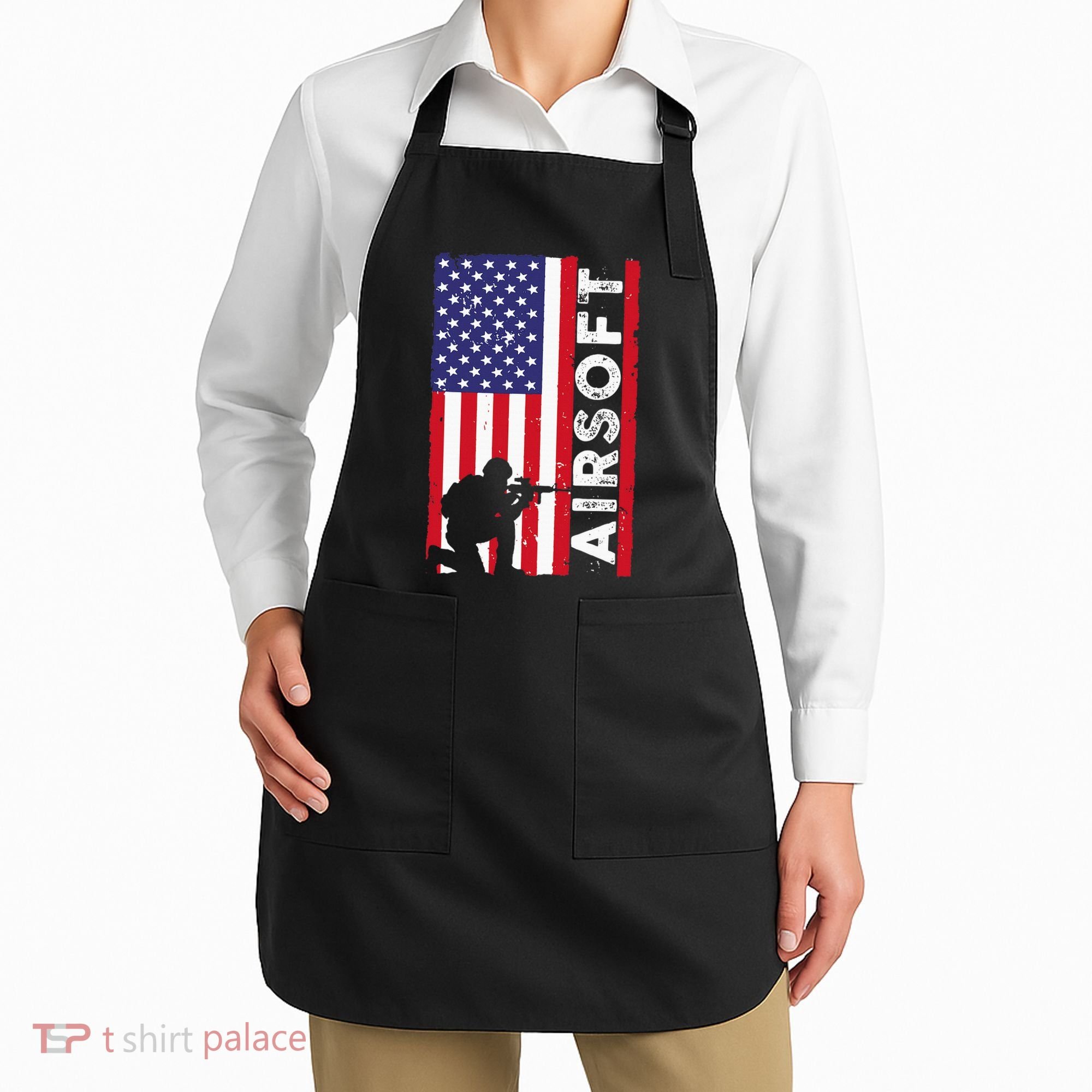 Cute Airsoft Art For Airsoft Player Airsofter Apron