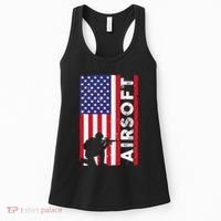 Cute Airsoft Art For Airsoft Player Airsofter Women's Tank Top thumb 0