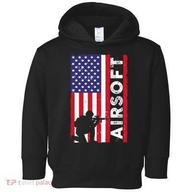 Cute Airsoft Art For Airsoft Player Airsofter Toddler Hoodie