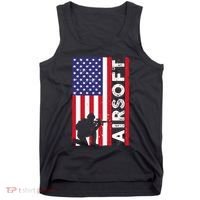 Cute Airsoft Art For Airsoft Player Airsofter Tank Top thumb 0