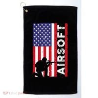 Cute Airsoft Art For Airsoft Player Airsofter Golf Towel thumb 0