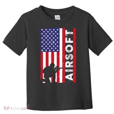 Cute Airsoft Art For Airsoft Player Airsofter Toddler T-Shirt