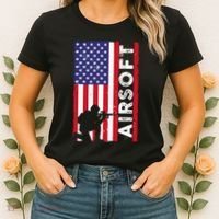 Cute Airsoft Art For Airsoft Player Airsofter Women's T-Shirt thumb 2