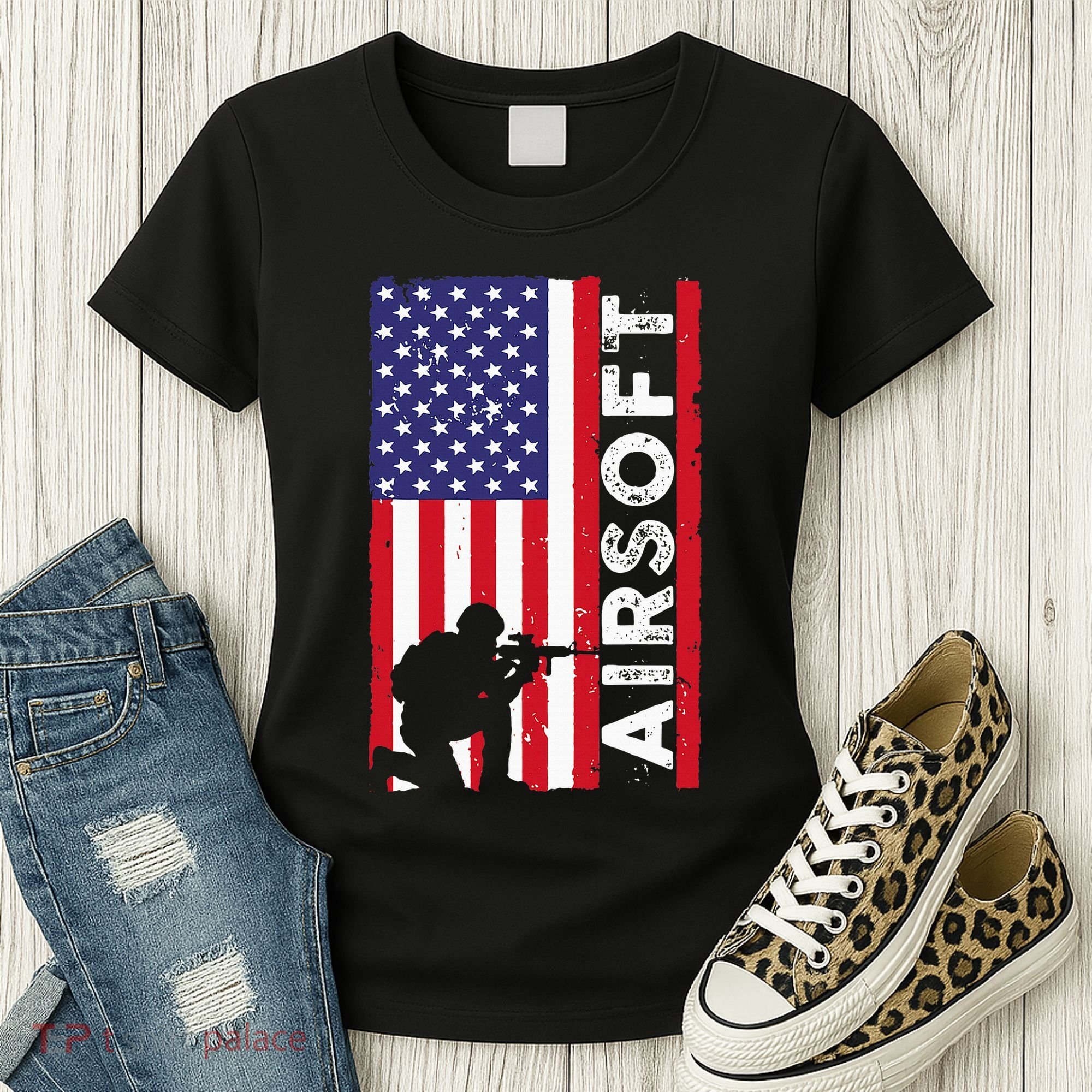 Cute Airsoft Art For Airsoft Player Airsofter Women's T-Shirt