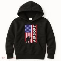 Cute Airsoft Art For Airsoft Player Airsofter Kids Hoodie thumb 0
