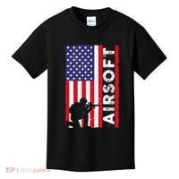 Cute Airsoft Art For Airsoft Player Airsofter Kids T-Shirt thumb 0