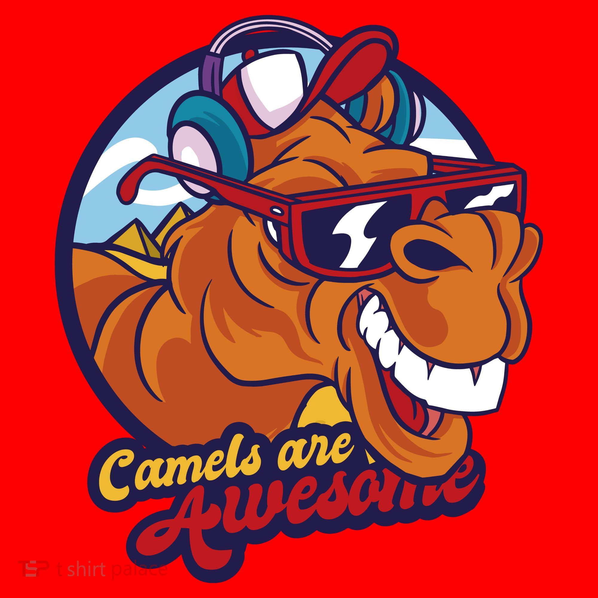 Camels Are Awesome Santa Hat