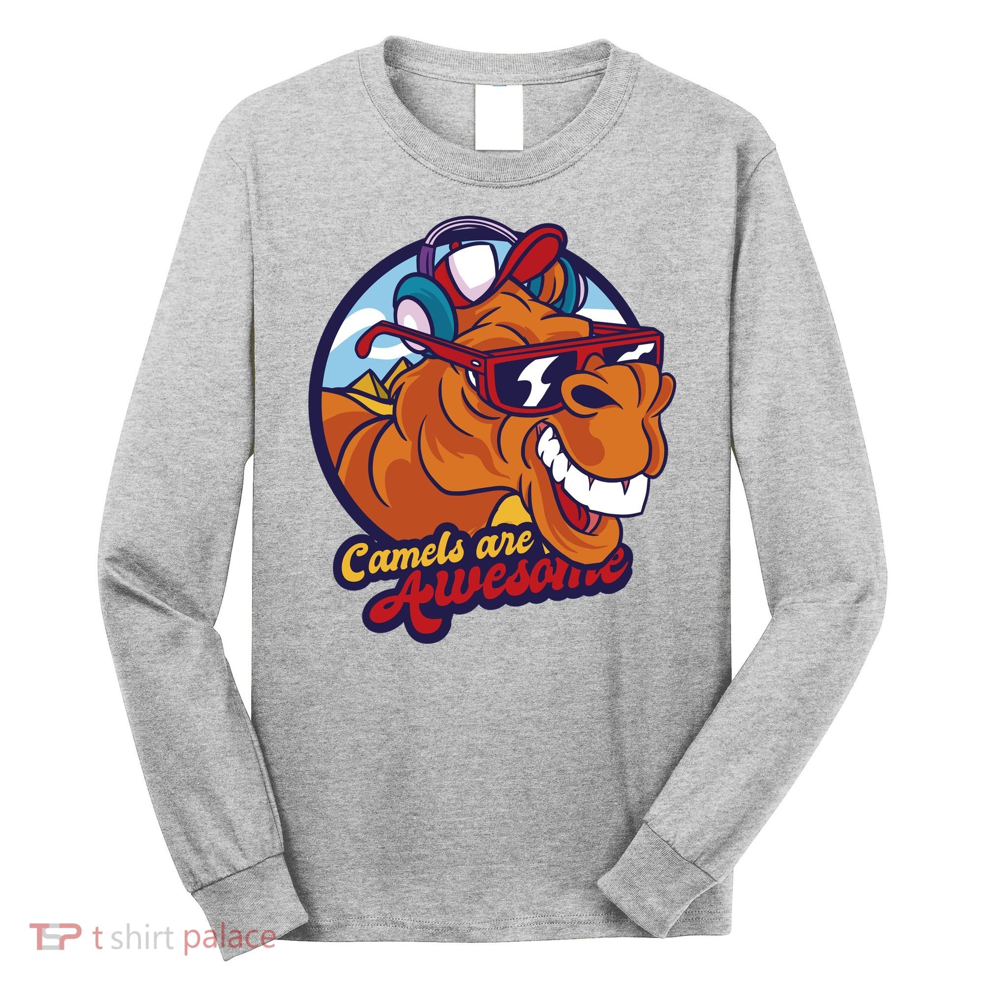 Camels Are Awesome Long Sleeve Shirt