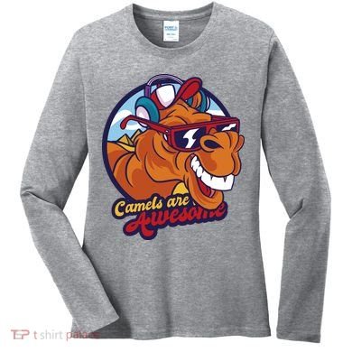 Camels Are Awesome Women's Long Sleeve Shirt