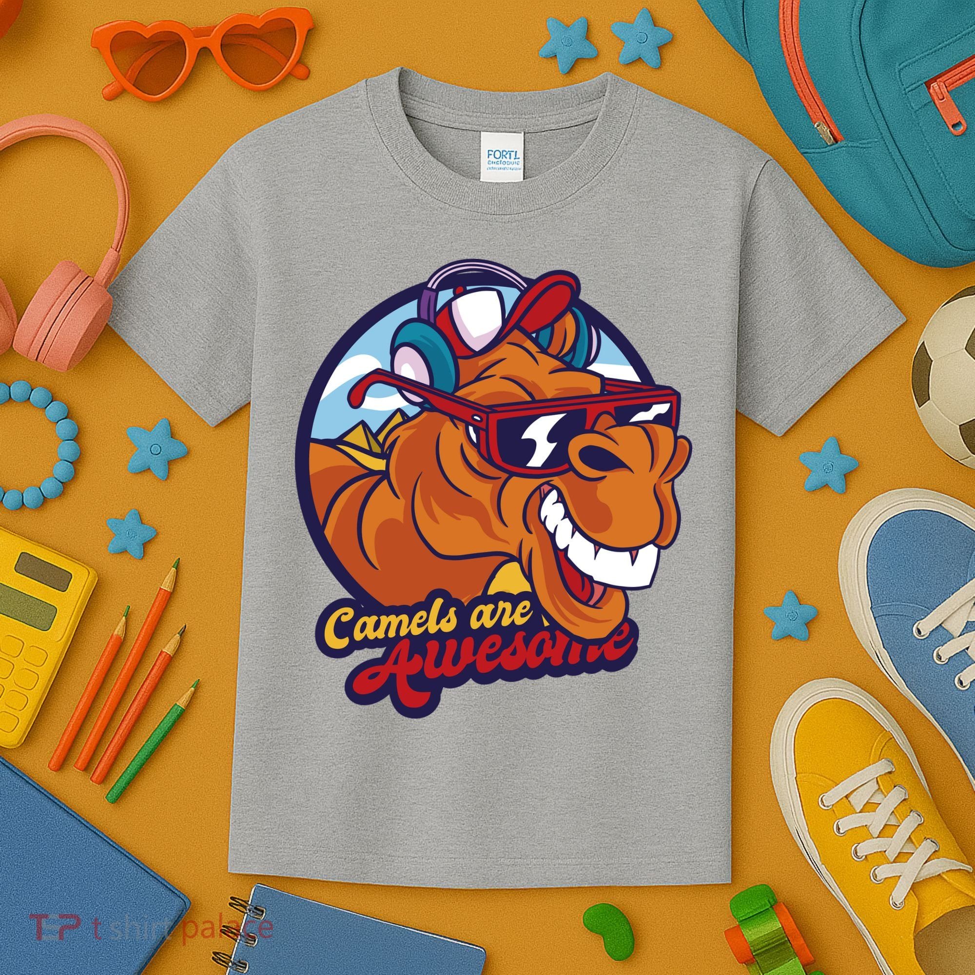 Camels Are Awesome Kids T-Shirt