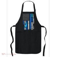 Child Abuse Awareness US Flag Child Abuse Prevention Month Apron thumb 0