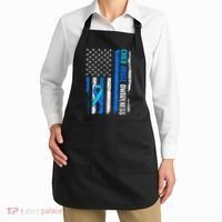 Child Abuse Awareness US Flag Child Abuse Prevention Month Apron thumb 2