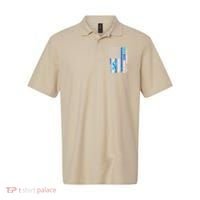 Child Abuse Awareness US Flag Child Abuse Prevention Month Polo thumb 0