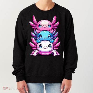 Cute Axolotls Anime Kawaii Axolotl Women's Sweatshirt