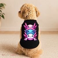 Cute Axolotls Anime Kawaii Axolotl Doggie Tank thumb 2