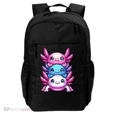 Cute Axolotls Anime Kawaii Axolotl Backpack