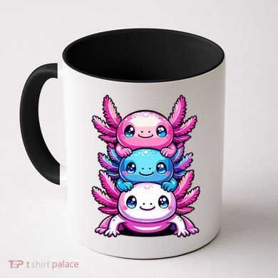 Cute Axolotls Anime Kawaii Axolotl Coffee Mug