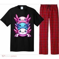 Cute Axolotls Anime Kawaii Axolotl Pajama Set thumb 0