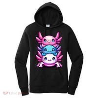 Cute Axolotls Anime Kawaii Axolotl Women's Hoodie thumb 0
