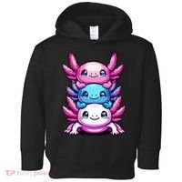 Cute Axolotls Anime Kawaii Axolotl Toddler Hoodie thumb 0