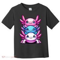 Cute Axolotls Anime Kawaii Axolotl Toddler T-Shirt thumb 0