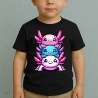 Cute Axolotls Anime Kawaii Axolotl Toddler T-Shirt thumb 2