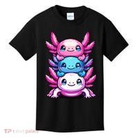Cute Axolotls Anime Kawaii Axolotl Kids T-Shirt thumb 0