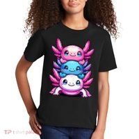 Cute Axolotls Anime Kawaii Axolotl Kids T-Shirt thumb 2