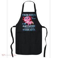 Cute Axolotl Axolotls Are Awesome Plush Pets Girls Boy Apron thumb 0