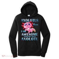 Cute Axolotl Axolotls Are Awesome Plush Pets Girls Boy Women's Hoodie thumb 0