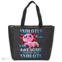 Cute Axolotl Axolotls Are Awesome Plush Pets Girls Boy Tote Bag thumb 0