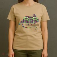 Chameleon Autism Awareness Lizard Puzzle Day Mom Gift T-Shirt thumb 4