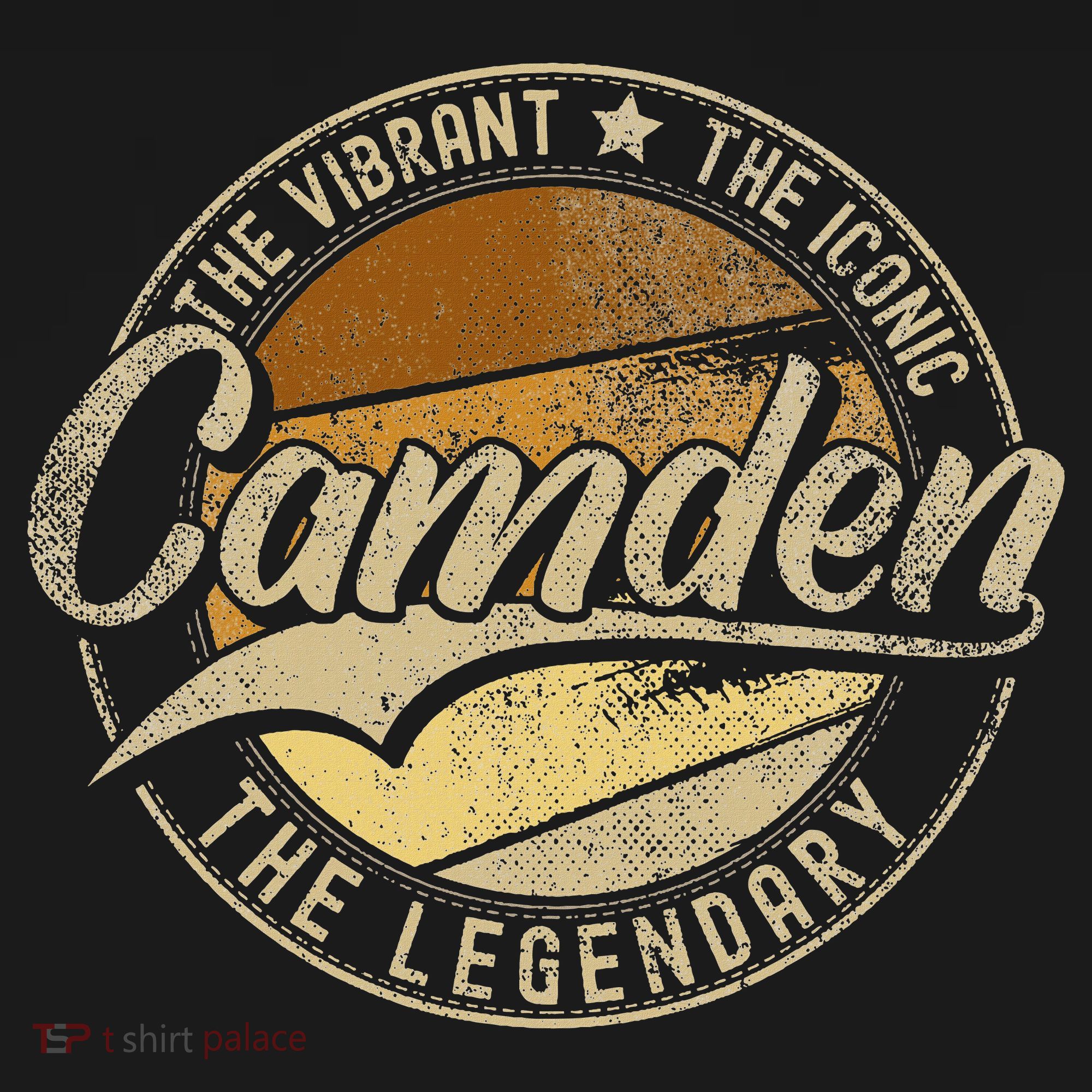 Camden Ar Arkansas Vintage Distressed T-Shirt
