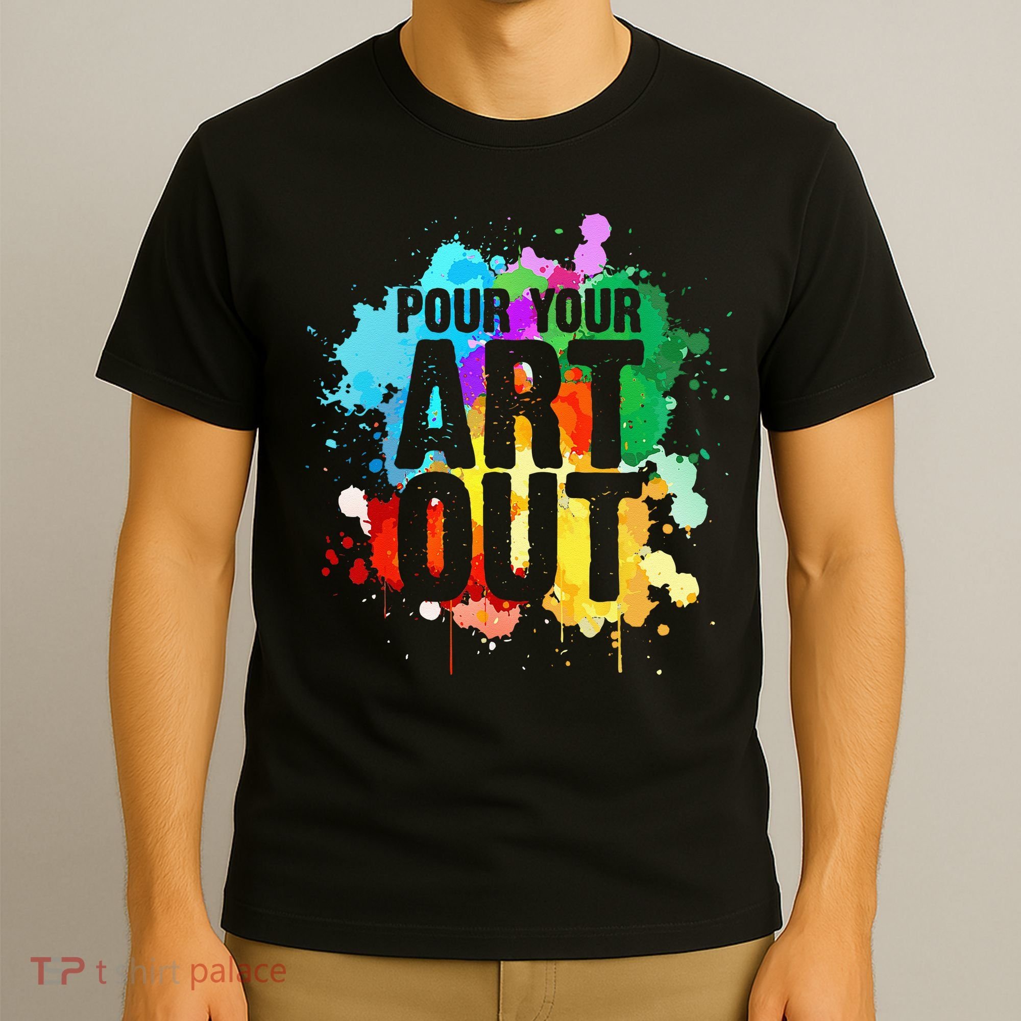 Cool Artist Art For Men Women Paint Painter Artist Painting T-Shirt