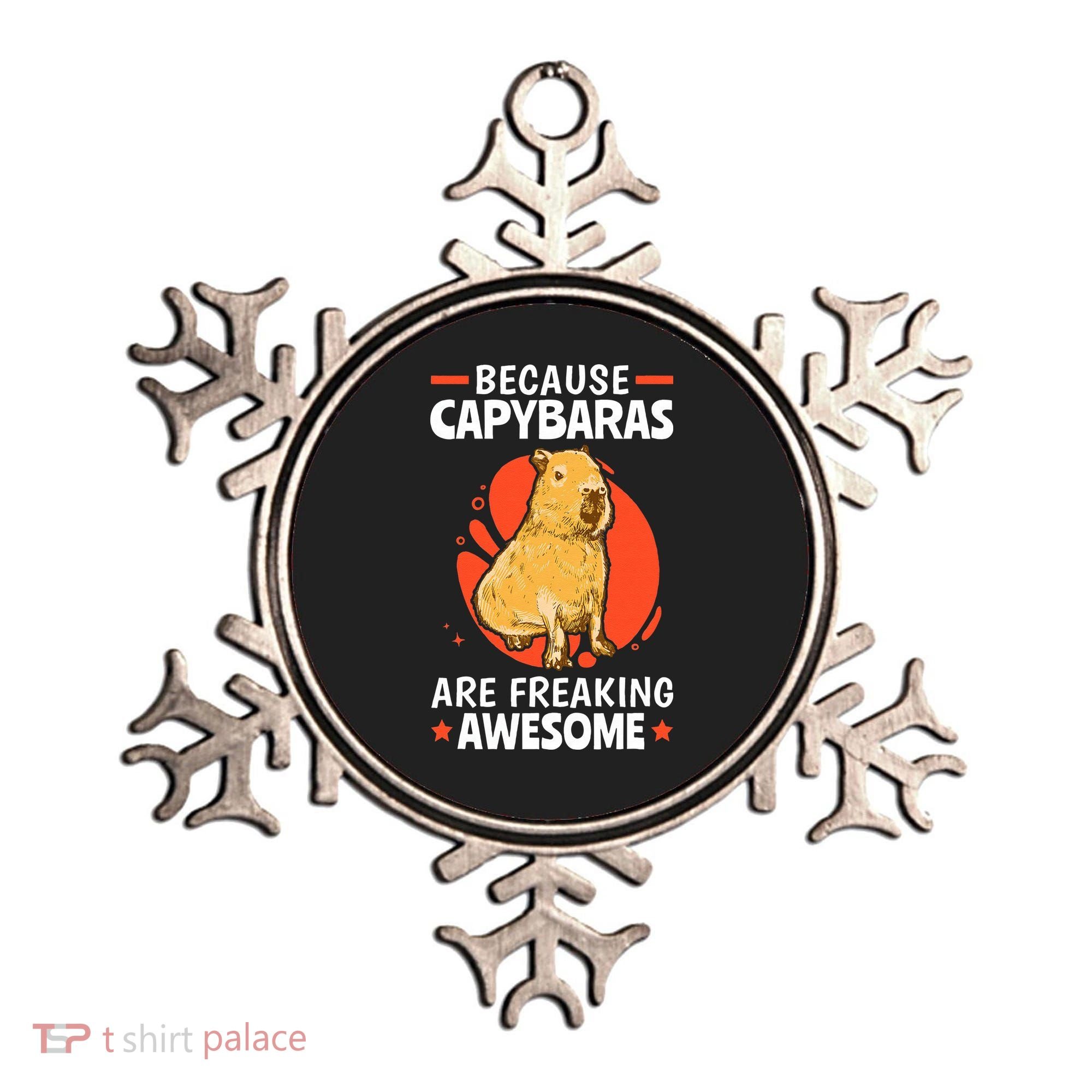 Capybaras Are Awesome Rodent Grasseater Capybara Ornament