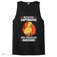Capybaras Are Awesome Rodent Grasseater Capybara PosiCharge Competitor Tank thumb 0