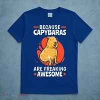 Capybaras Are Awesome Rodent Grasseater Capybara T-Shirt thumb 5