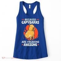 Capybaras Are Awesome Rodent Grasseater Capybara Women's Tank Top thumb 0