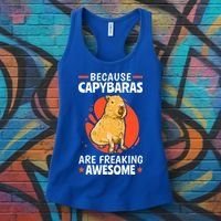 Capybaras Are Awesome Rodent Grasseater Capybara Women's Tank Top thumb 3