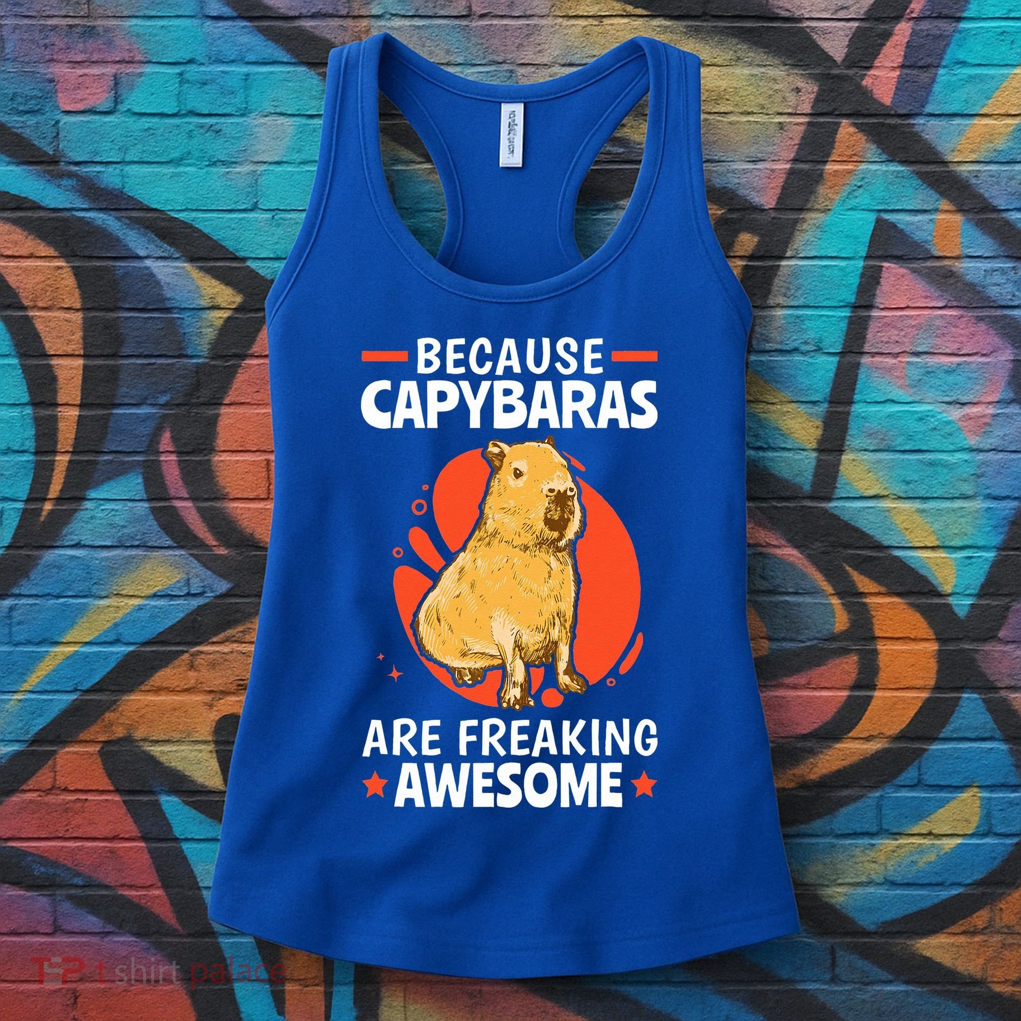 Capybaras Are Awesome Rodent Grasseater Capybara Women's Tank Top