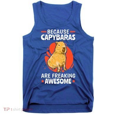 Capybaras Are Awesome Rodent Grasseater Capybara Tank Top