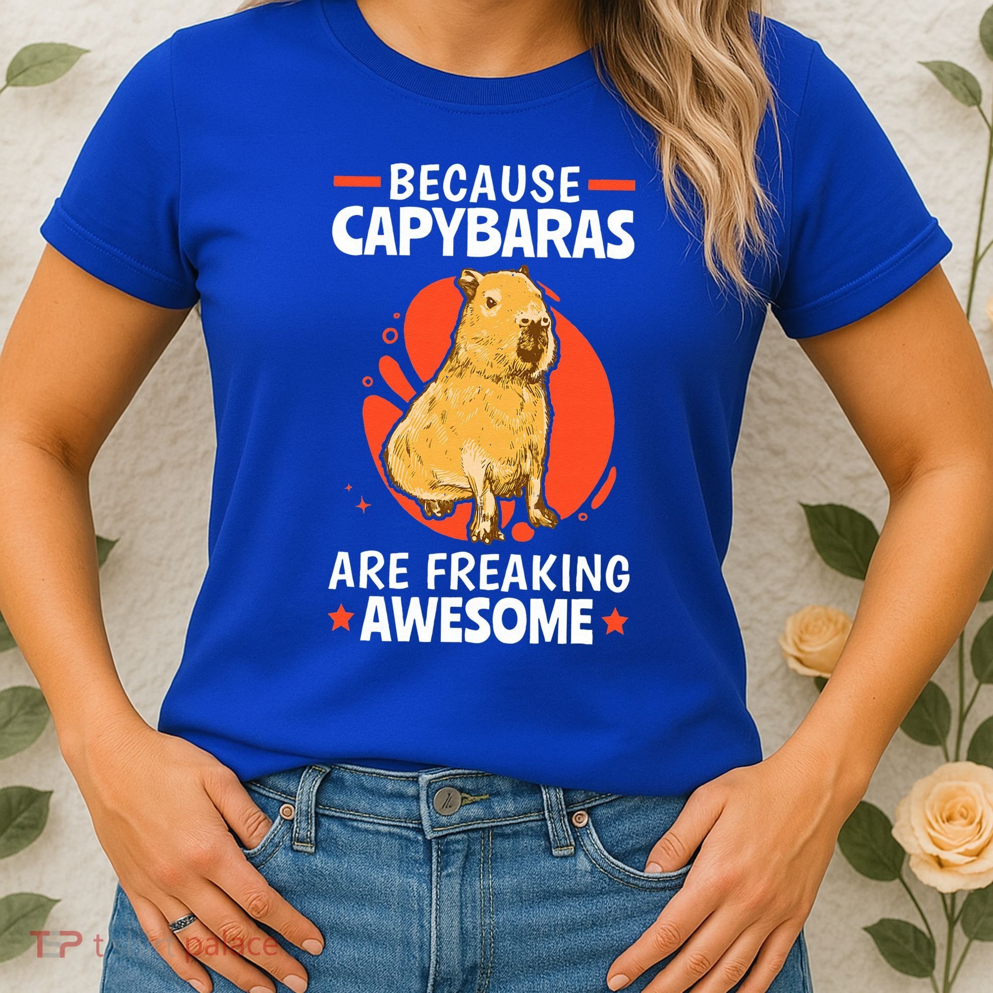 Capybaras Are Awesome Rodent Grasseater Capybara Women's T-Shirt