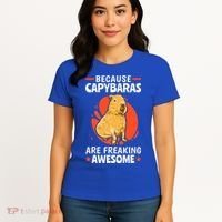 Capybaras Are Awesome Rodent Grasseater Capybara Women's T-Shirt thumb 4