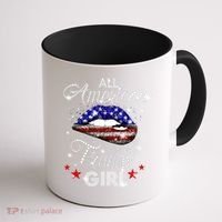 Cool All American Trump Girl Coffee Mug thumb 1