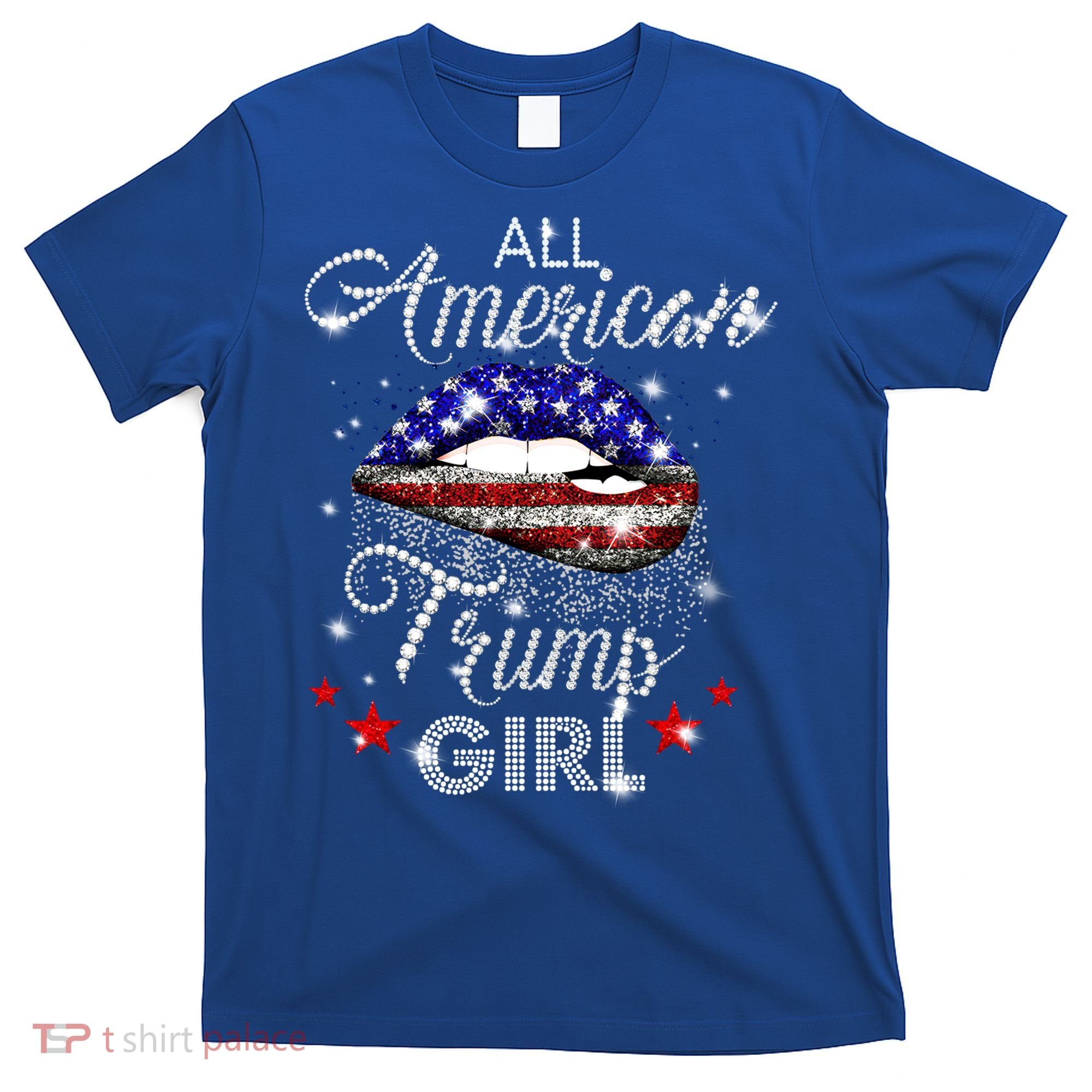 Cool All American Trump Girl T-Shirt