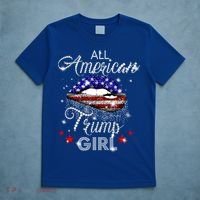 Cool All American Trump Girl T-Shirt thumb 5