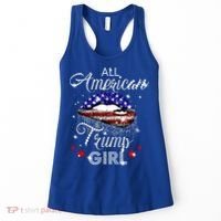 Cool All American Trump Girl Women's Tank Top thumb 0