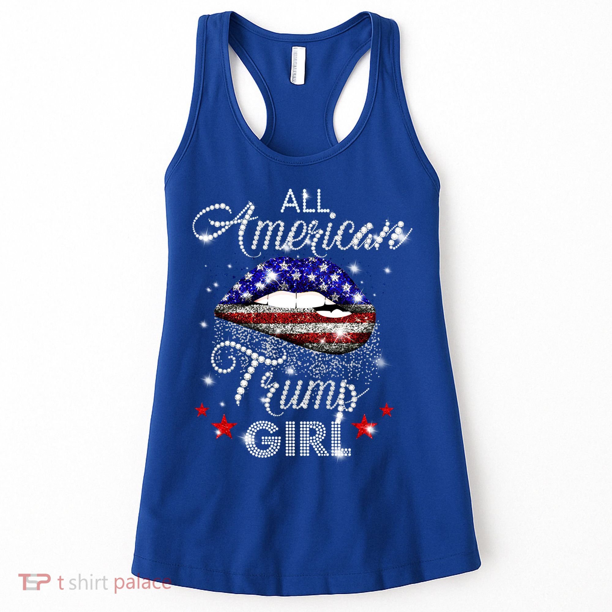 Cool All American Trump Girl Women's Tank Top