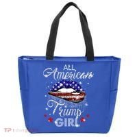 Cool All American Trump Girl Tote Bag thumb 0