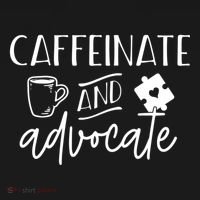 Caffeinate And Advocate Autism Special Ed Teacher Meme Cool Gift Pajama Set thumb 2